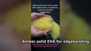 EVA গরম গলিত আঠালো অ্যাম্বার কঠিন edgebanding জন্য